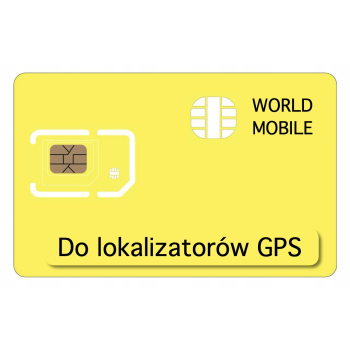 Miesięczny abonament do MIĘDZYNARODOWEJ karty do GPS