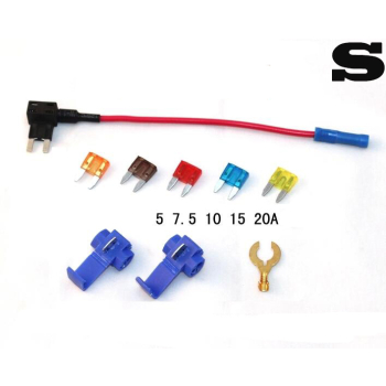 ADAPTER S + BEZPIECZNIKI + SZYBKOZŁĄCZKI + KOŃCÓWKA WIDEŁKOWATA